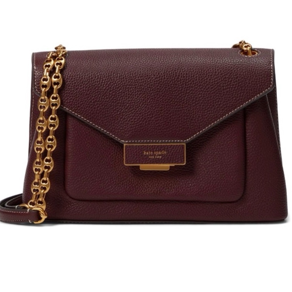 Kate Spade Gramercy Shoulder Bag with Gold Trim